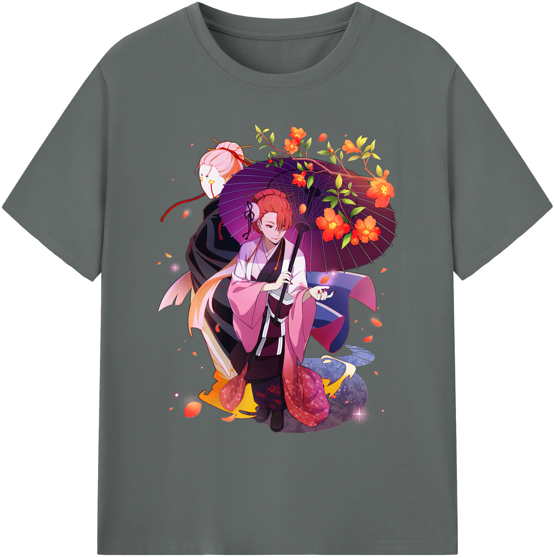 （画像用） 文豪ストレイドッグス Bungo Stray Dogs 綿100％ メンズ半袖Tシャツ｜肌触りやわらか＆通気性